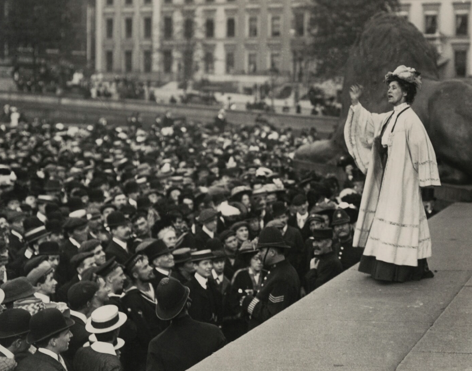 Emmeline Pankhurst National Portrait Gallery